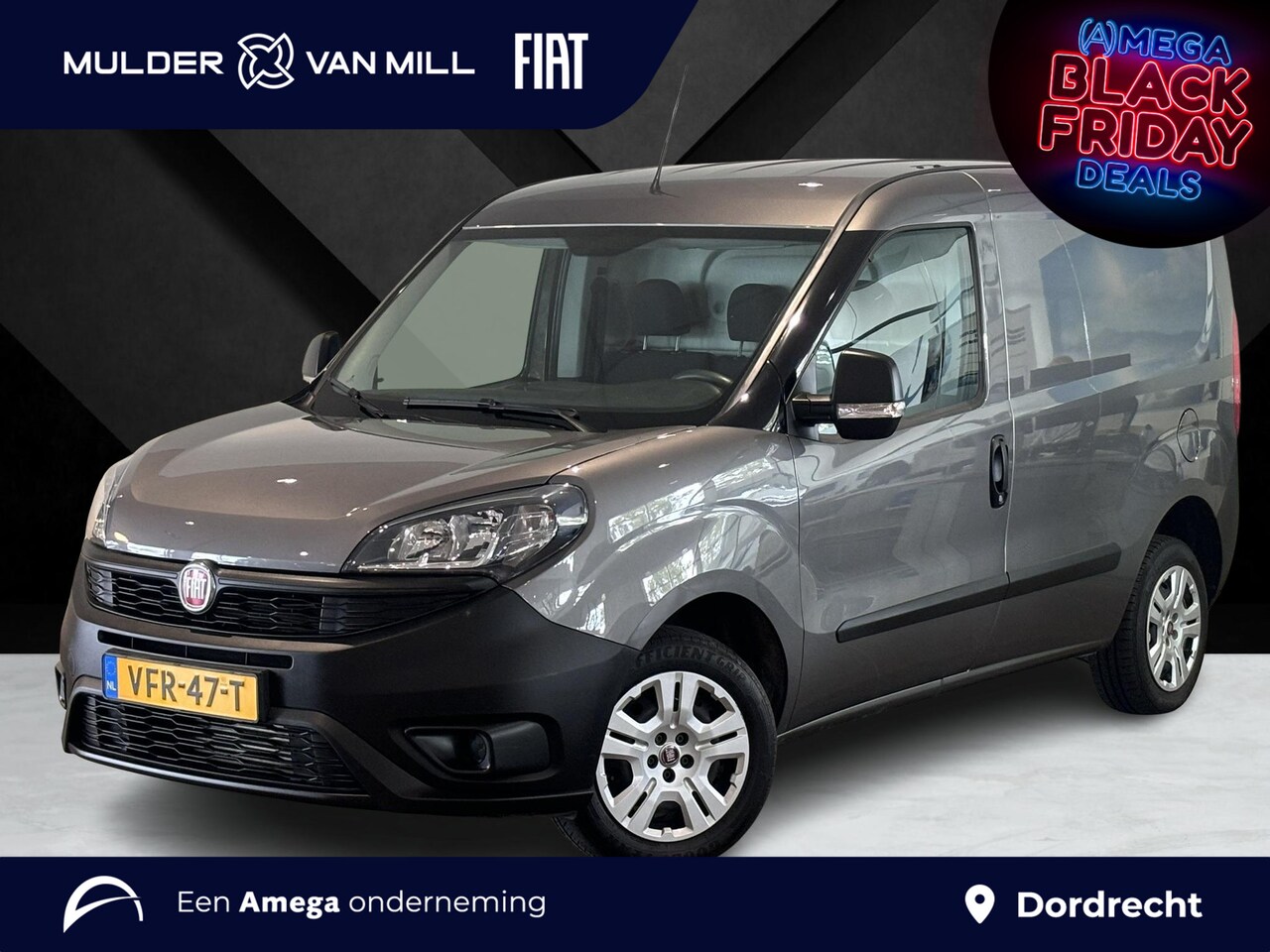 Fiat Doblò Cargo - GB L1H1 1.6 MJ ECOJET 105pk | 3-ZITS | NAVI | TREKHAAK | AIRCO | CRUISE CONTROL | - AutoWereld.nl
