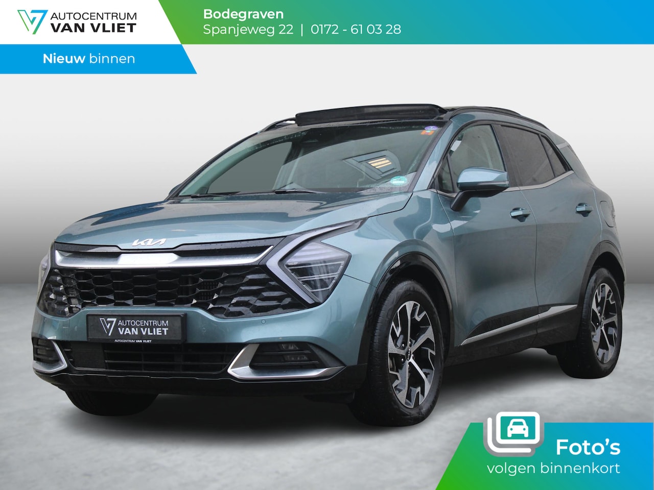 Kia Sportage - 1.6 T-GDi Hybrid DynamicPlusLine | ELEKTRISCH SCHUIFDAK | TREKHAAK | DEALER ONDERHOUDEN | - AutoWereld.nl