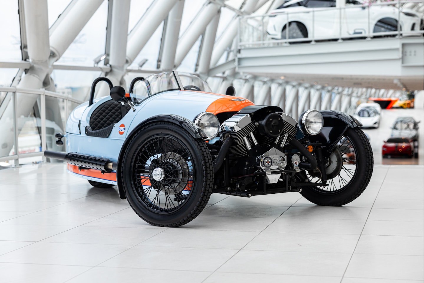 Morgan 3Wheeler - Gulf Edition | 1 of 100 | - AutoWereld.nl