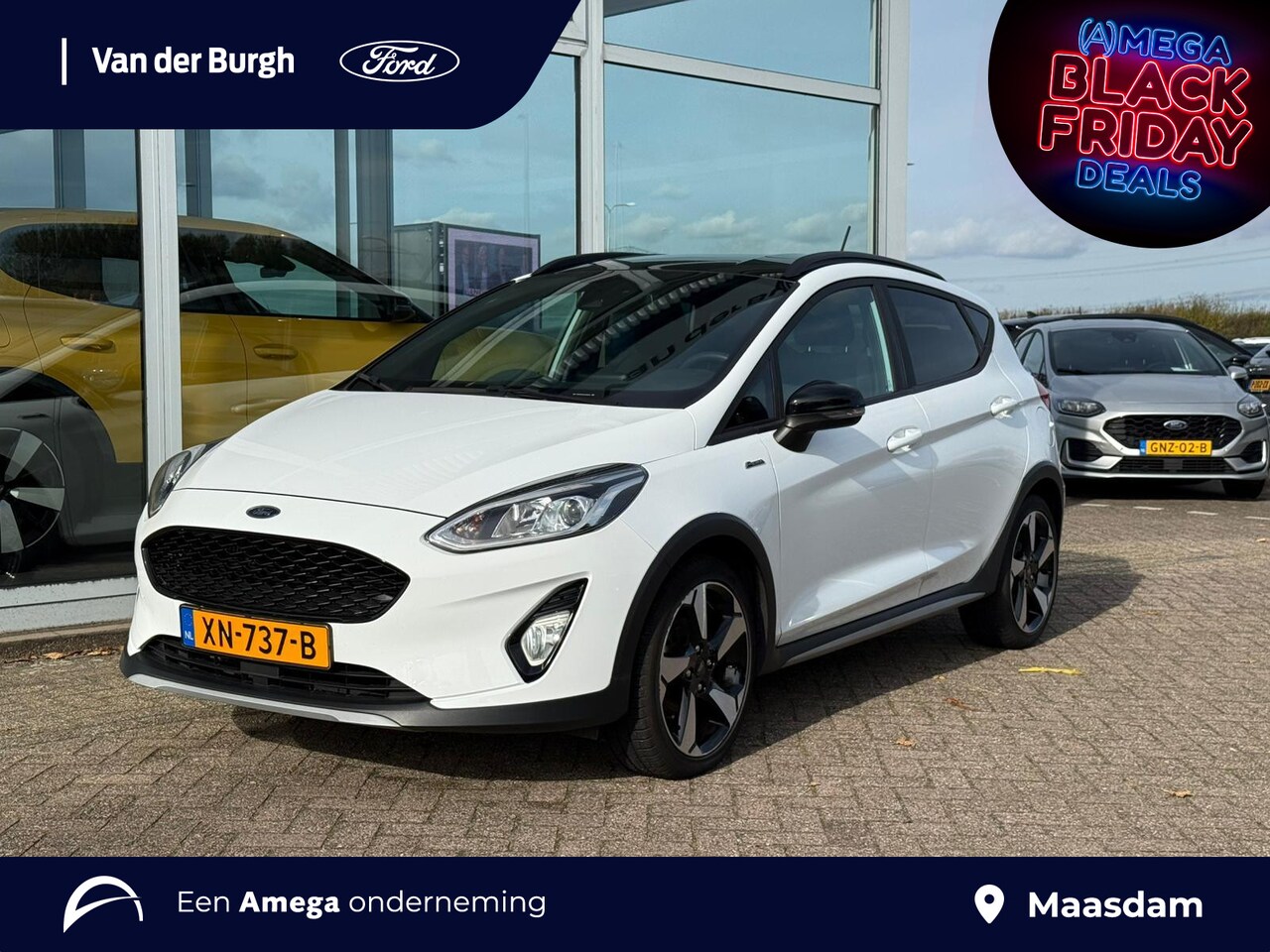 Ford Fiesta - 5-deurs Active 1.0 EcoBoost 100pk Full Options - voorruitverwarming - AutoWereld.nl