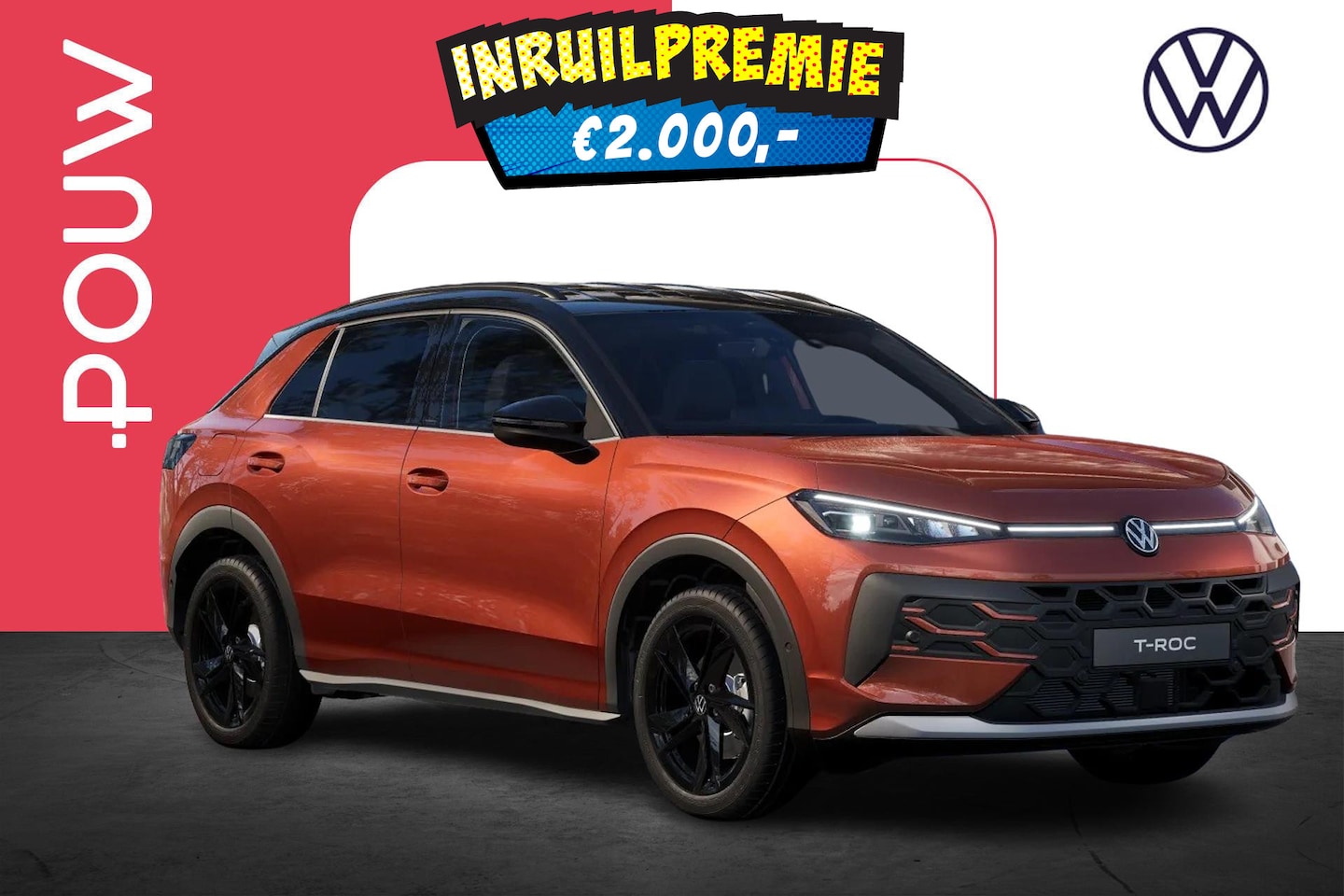 Volkswagen T-Roc - 1.5 eTsi 115pk DSG Style First Edition | Black Style Pakket | Multimedia Pakket - AutoWereld.nl