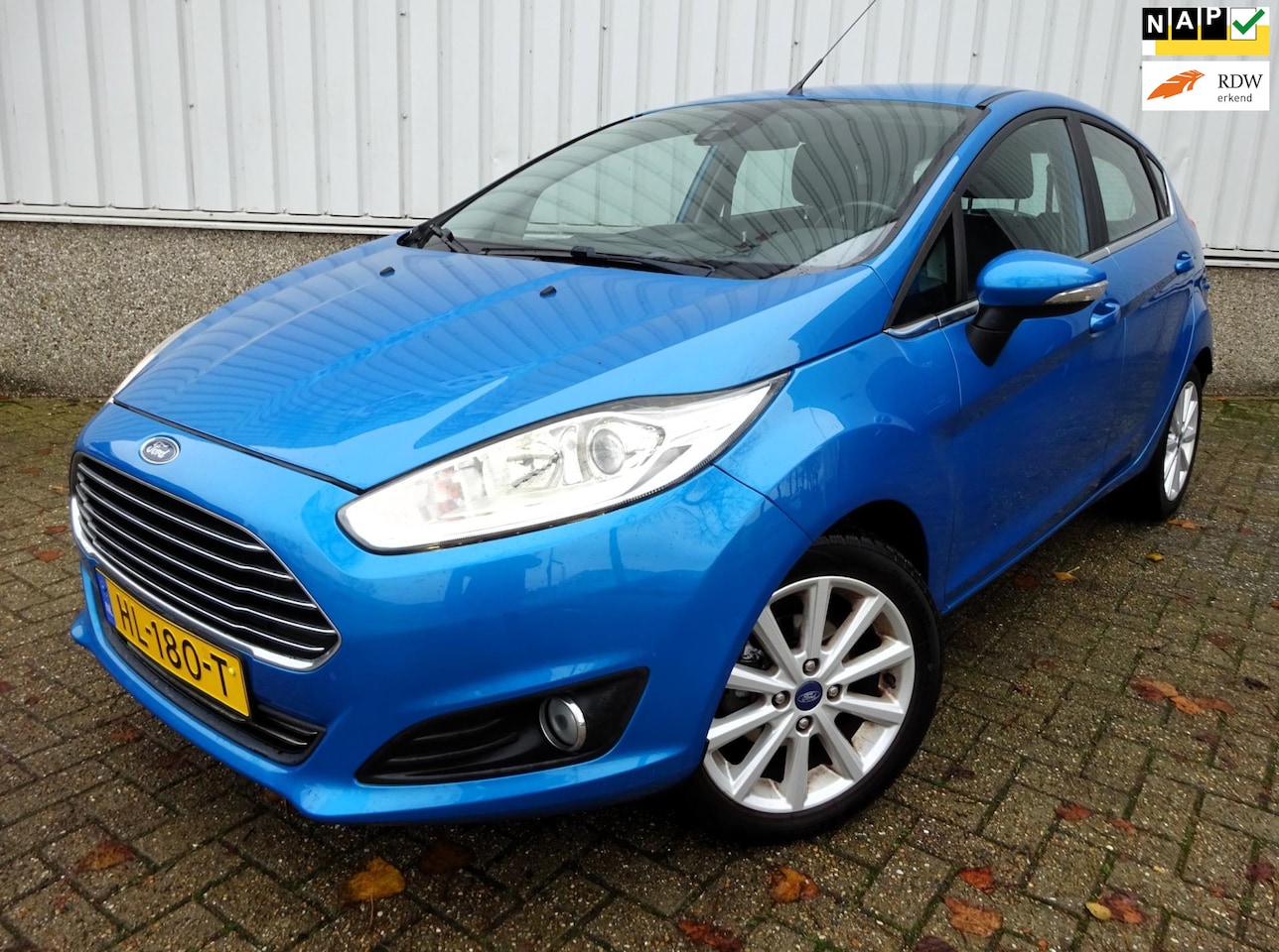 Ford Fiesta - 1.0 EcoBoost Titanium| Clima | NAvi | Cruise - AutoWereld.nl