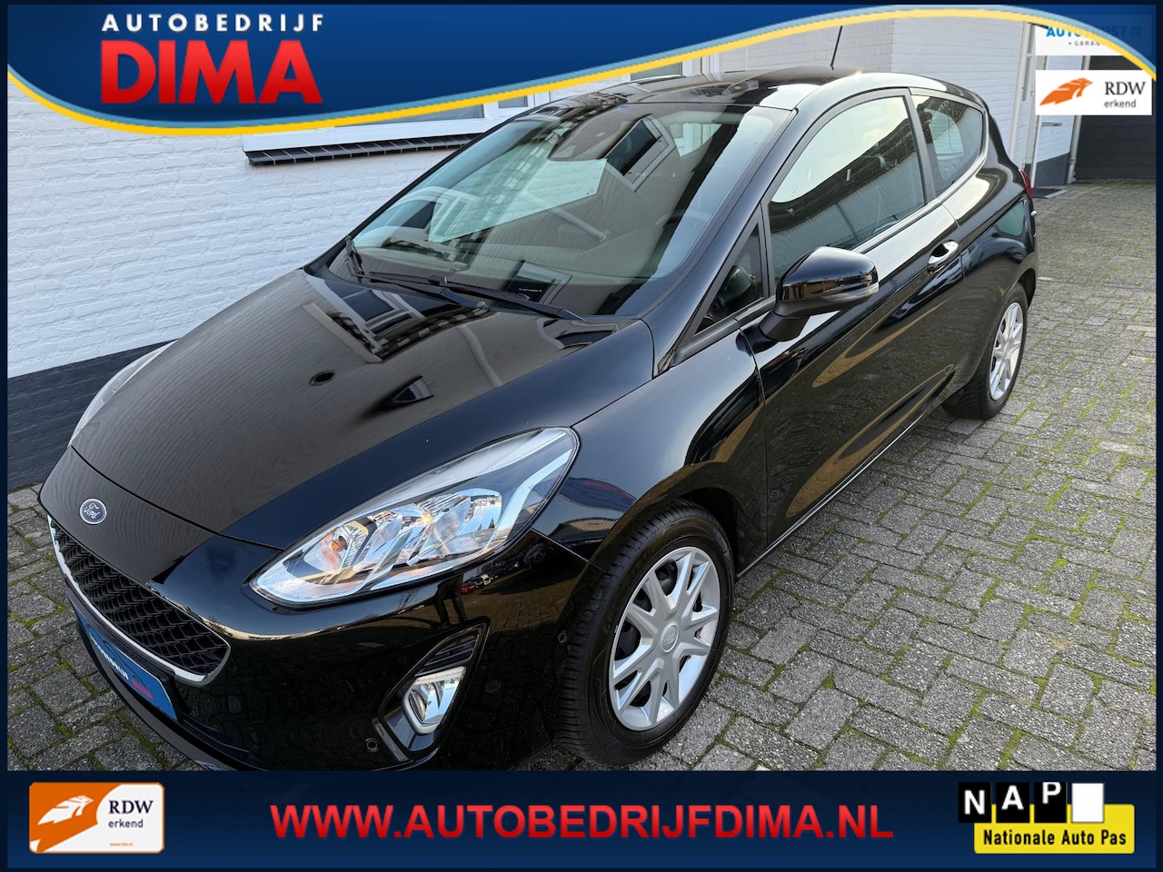 Ford Fiesta - 1.0 EcoBoost Active/ 1e Eigenaar/ Navi/ Camera/ Cruise Control/ ECC/ PDC/ Stoelverwarming - AutoWereld.nl