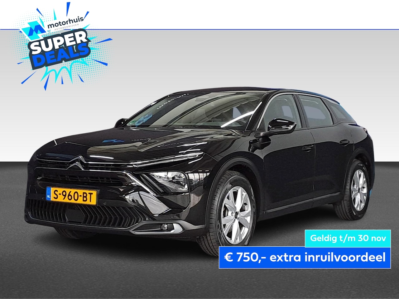 Citroën C5 X - 1.2 PureTech 130PK AUTOMAAT BUSINESS LED NAVI PDC NAP - AutoWereld.nl