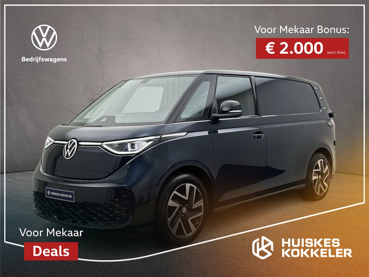 Volkswagen ID. Buzz Cargo - Anniversary Edition 286pk 79 kWh > netto prijs excl. BTW en kosten rijklaarmaken < - AutoWereld.nl