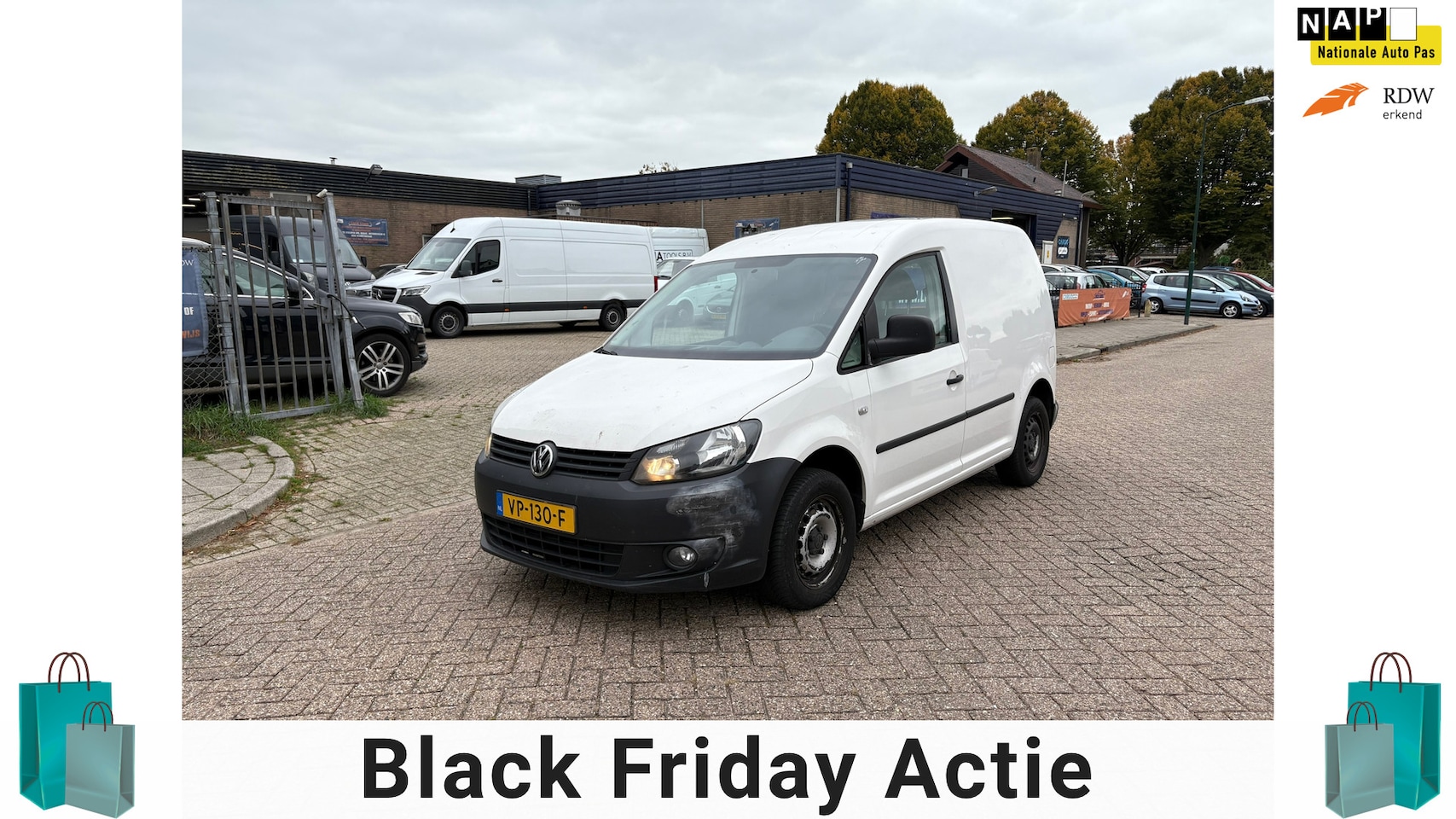 Volkswagen Caddy - 1.6 TDI AIRCO + SCHUIFDEUR - AutoWereld.nl