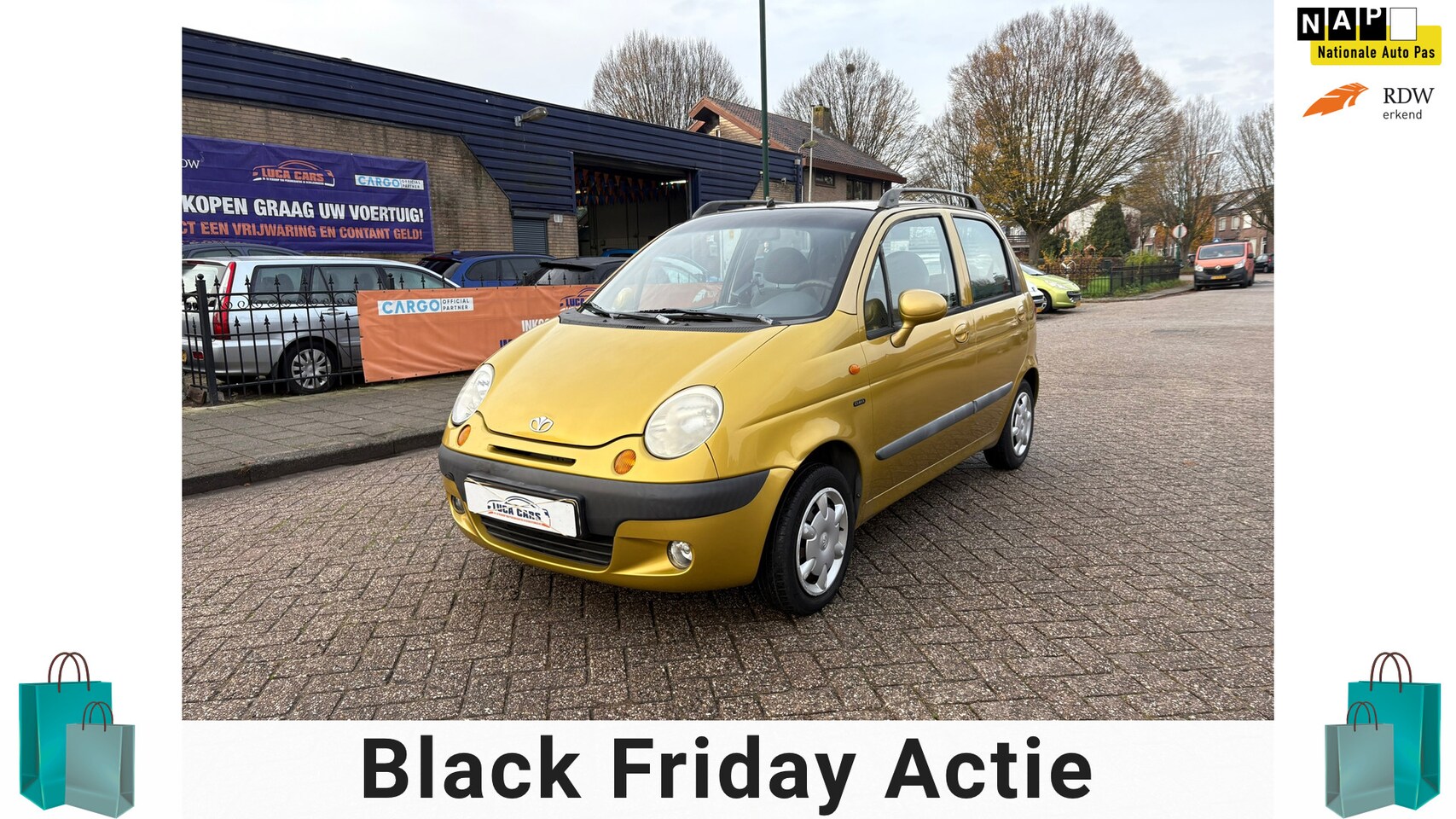 Daewoo Matiz - 1.0 Style 1.0 Style NIEUWE APK! - AutoWereld.nl