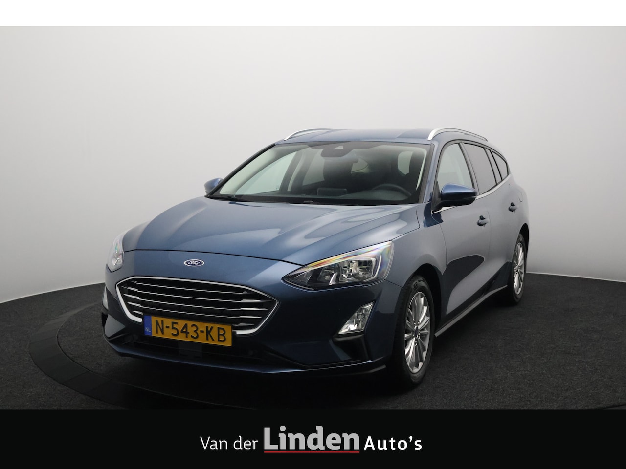 Ford Focus Wagon - 1.0 EcoBoost 126PK Titanium X Business | Trekhaak | Camera | Navigatie - AutoWereld.nl