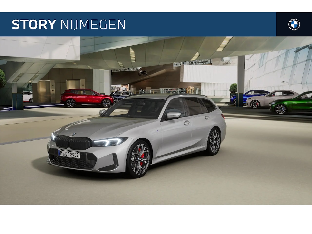 BMW 3-serie Touring - 330e High Executive M Sport Automaat / Panoramadak / Trekhaak / Sportstoelen / Adaptieve L - AutoWereld.nl