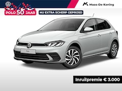 Volkswagen Polo - Life Edition 1.0 TSI 95 pk 5 versn. Hand · Achteruitrijcamera · MEGA Sale- Prijs is incl.