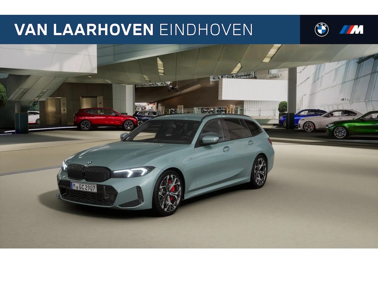 BMW 3-serie Touring - 330e High Executive M Sport Automaat / Panoramadak / Trekhaak / Sportstoelen / Adaptieve L - AutoWereld.nl