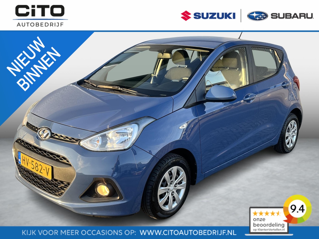 Hyundai i10 - 1.0i i-Motion Comfort | Airco | Cruise Control | Climate Control | Elek. Ramen Voor & Acht - AutoWereld.nl