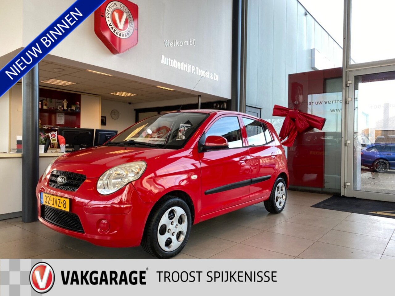 Kia Picanto - 1.0 X-pect 1.0 X-pect,Stuurbekrachting,Half Leder,Radio cd met Ipod Aansluiting - AutoWereld.nl