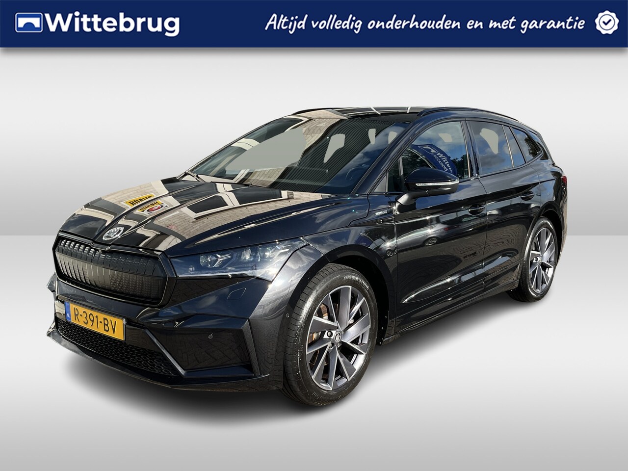 Skoda Enyaq iV - 60 Sportline / CAMERA/ PARK. SENSOREN/ DODE HOEK/ CRYSTAL LIGHTING/ STOEL-STUURVERWARM./ K - AutoWereld.nl