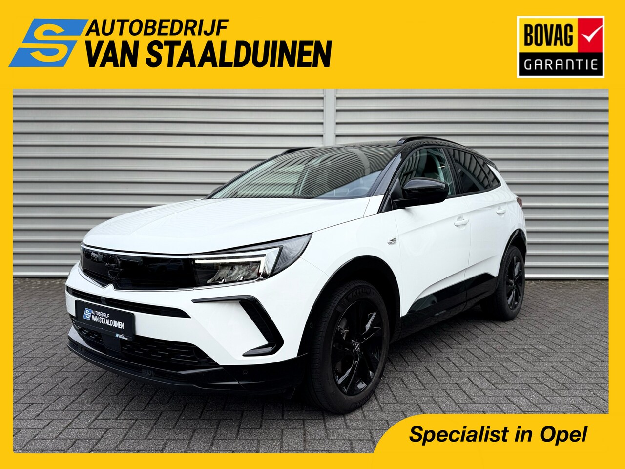 Opel Grandland - 1.2 Turbo GS LINE! GS Black Pack| Camera| Parkeersensoren| AGR stoelen| 18 inch lichtmetal - AutoWereld.nl