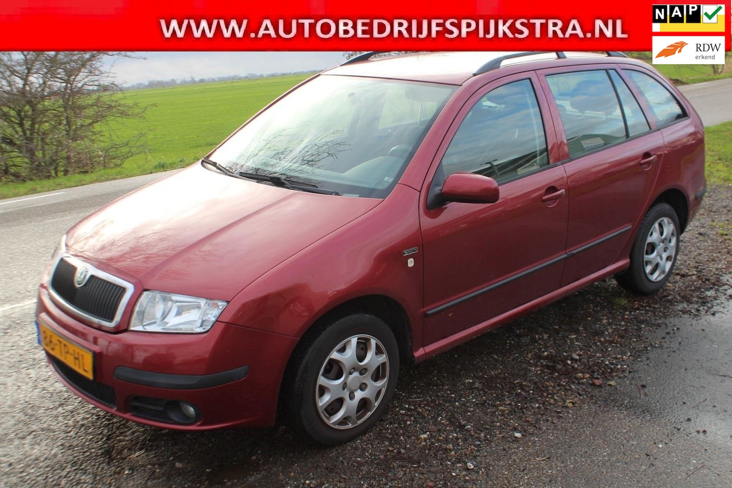 Skoda Fabia Combi - 1.4-16V Spirit+ // LOOP / SLOOP / EXPORT // - AutoWereld.nl