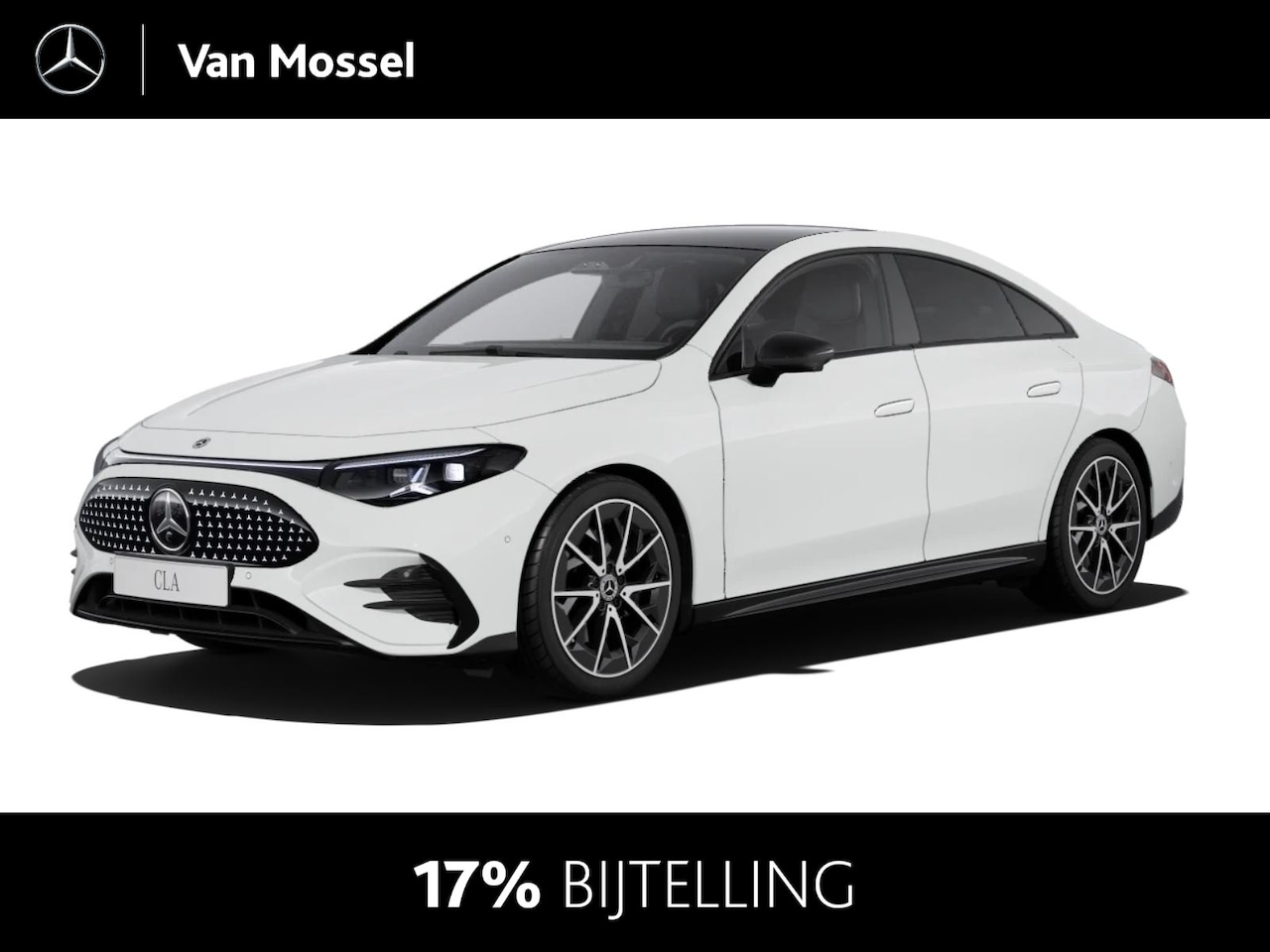 Mercedes-Benz CLA-Klasse - 250+ Launch Edition 85 kWh AMG Line / Panoramadak / 19-inch AMG velgen / Night-pakket - AutoWereld.nl