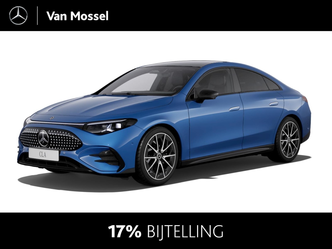 Mercedes-Benz CLA-Klasse - 250+ Launch Edition 85 kWh AMG Line / Panoramadak / 19-inch AMG velgen / Night-pakket - AutoWereld.nl