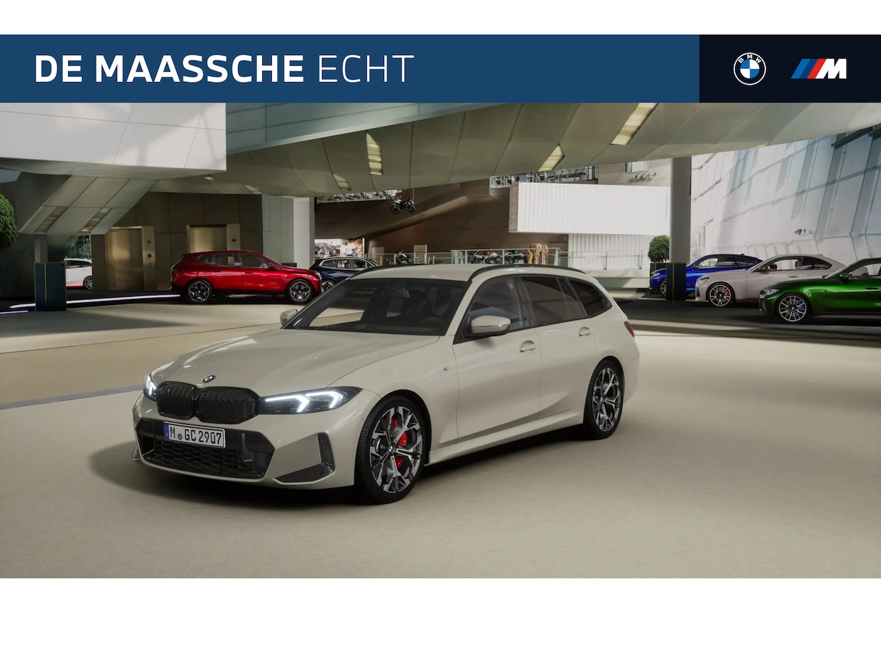 BMW 3-serie Touring - 330e High Executive M Sport Automaat / Panoramadak / Trekhaak / Adaptieve LED / Sportstoel - AutoWereld.nl