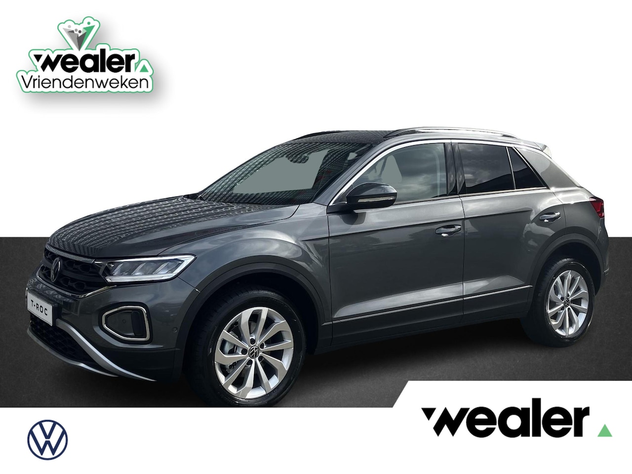 Volkswagen T-Roc - Life Edition 1.5 110 kW / 150 pk TSI SUV 7 versn. DSG | Trekhaak afneembaar | Climatronic - AutoWereld.nl