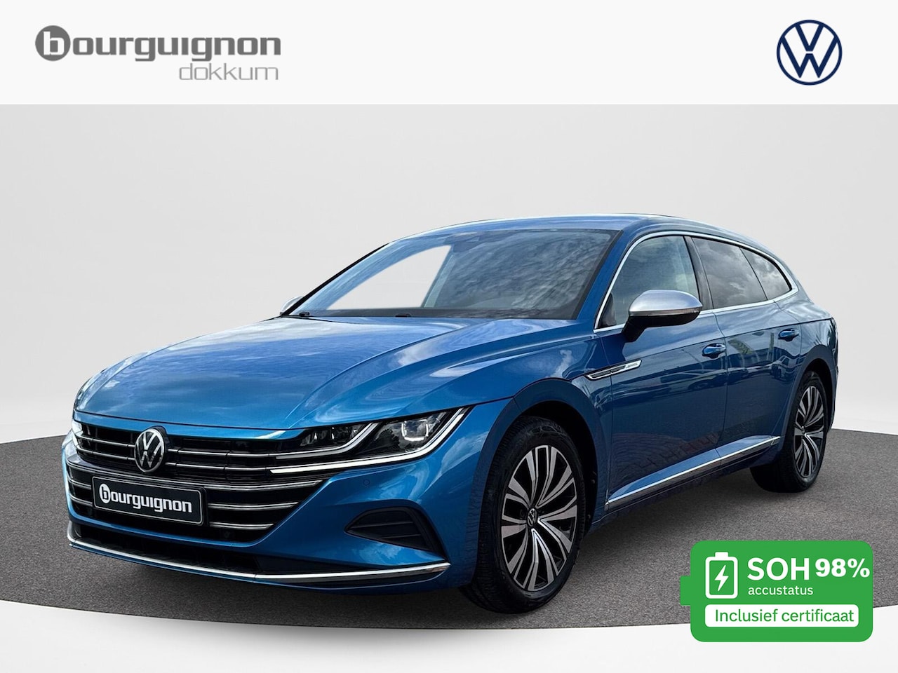 Volkswagen Arteon Shooting Brake - 1.4 TSI eHybrid Elegance Business+ | 218 Pk | PHEV | Trekhaak | A. cam |  Leder | SOH 98% - AutoWereld.nl