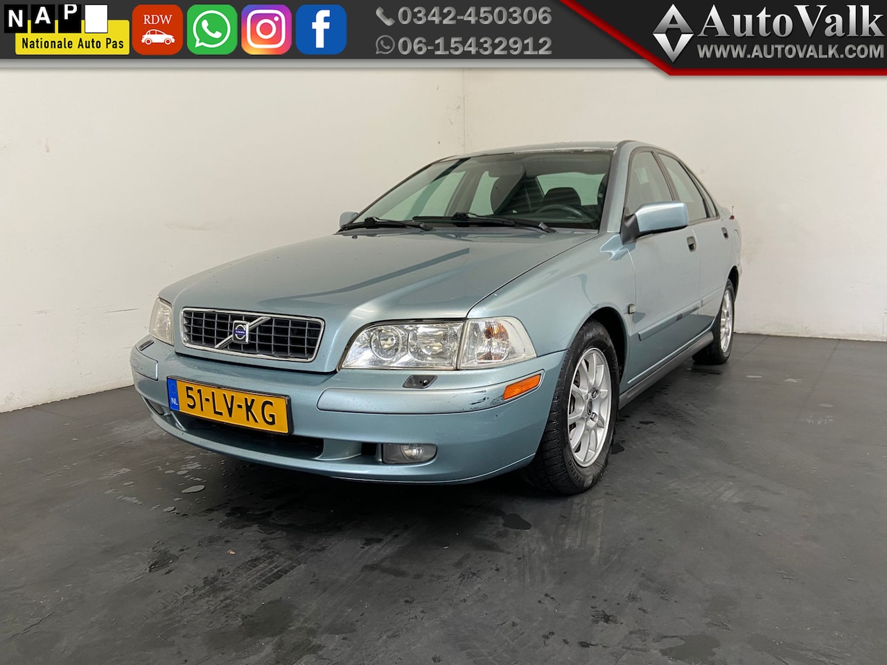 Volvo S40 - 2.0 Europa. Auotmaat! - AutoWereld.nl