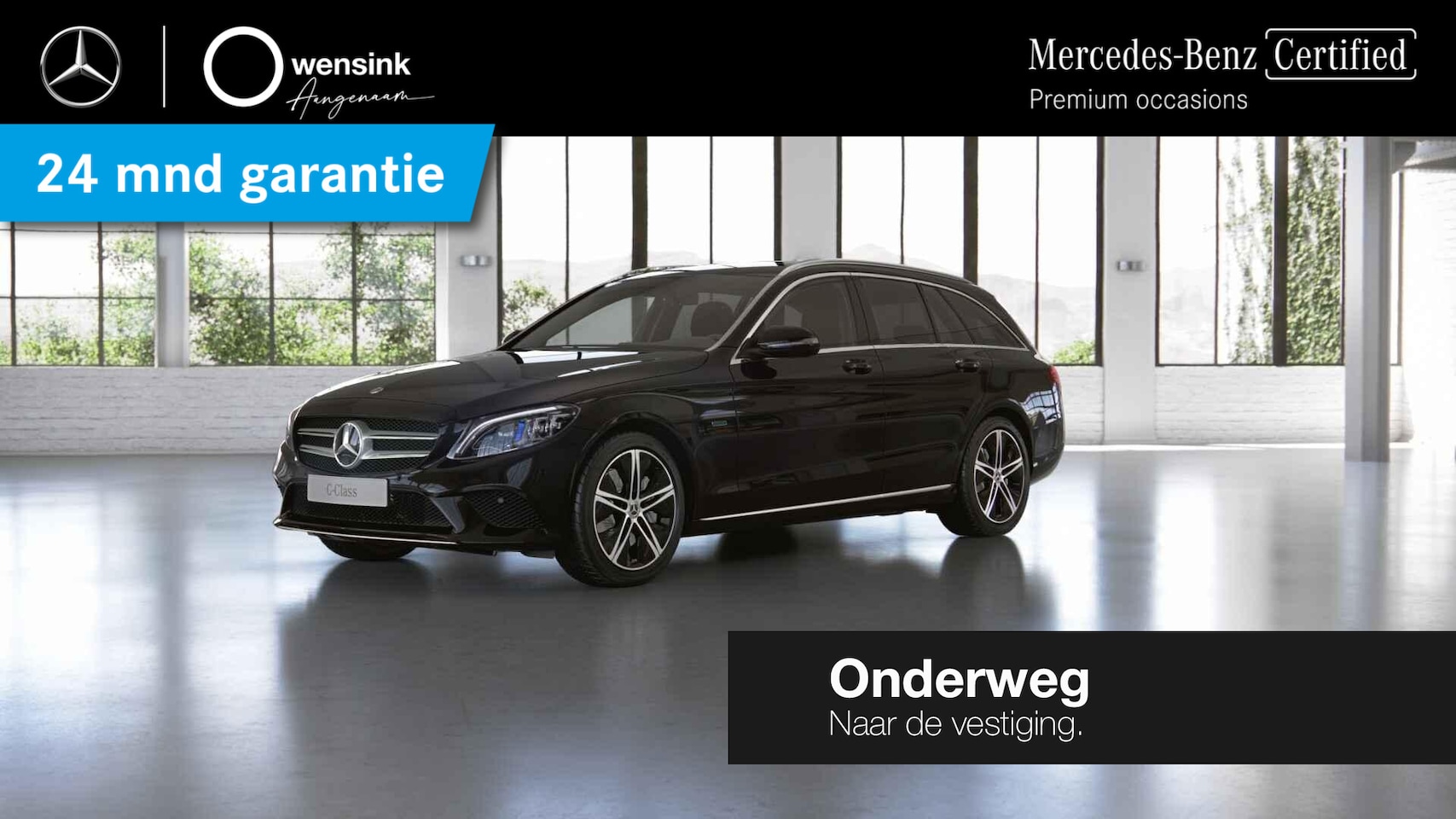 Mercedes-Benz C-klasse Estate - 300 e Premium Plus Pack | Getint glas | Stoelverwarming | Spoorpakket | - AutoWereld.nl