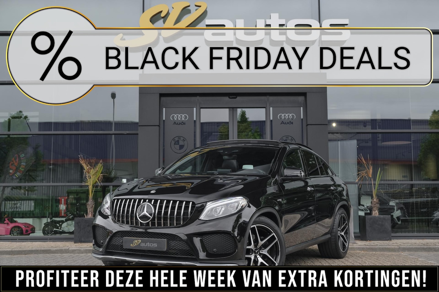 Mercedes-Benz GLE-Klasse Coupé - GLE43 AMG 390pk 4MATIC Panoramadak *BTW* Harman/Kardon Memory Head-up 21" LMV - AutoWereld.nl