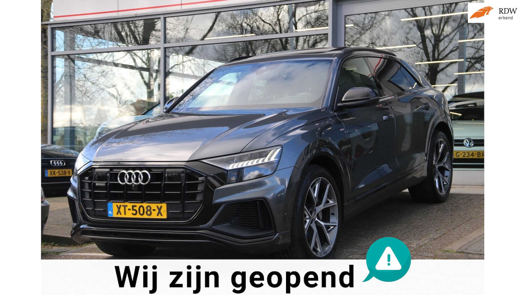 Audi Q8 - 50 TDI quattro S-Line NL AUTO EXPORT PRICE - AutoWereld.nl