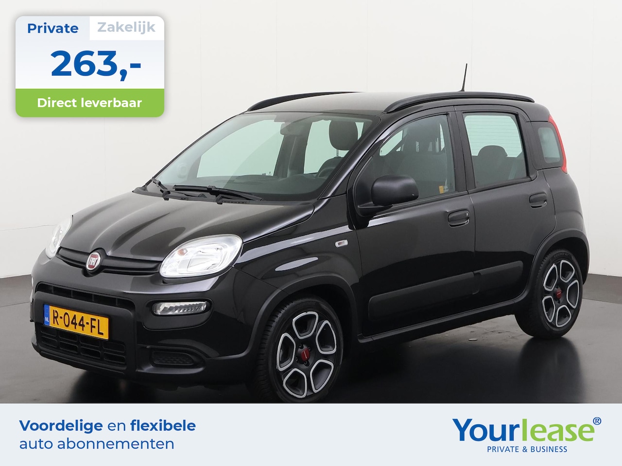 Fiat Panda - 1.0 Hybrid City Life | All-in 263,- Private Lease | Direct uit voorraad - AutoWereld.nl