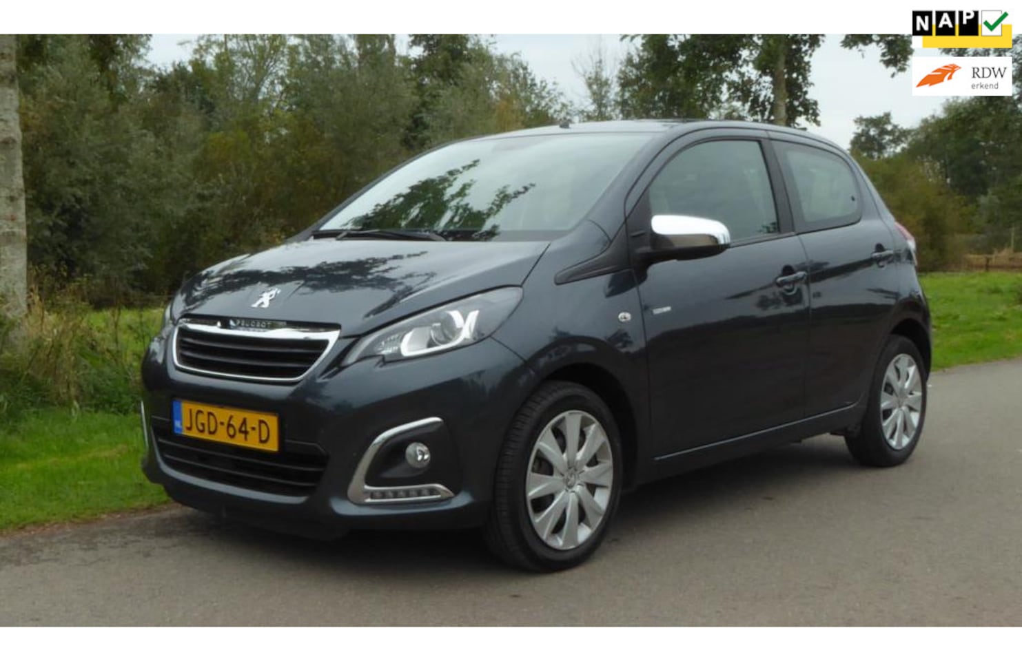 Peugeot 108 - 1.0 VTi Active 1.0 VTi Active - AutoWereld.nl