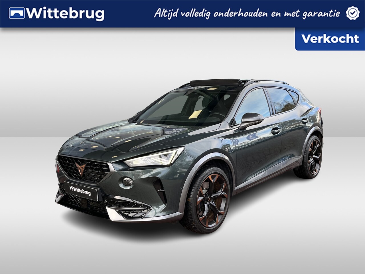 CUPRA Formentor - 1.4 e-Hybrid DSG VZ Black Edition / Panorama dak / Geheugen stoelen / Navigatie / Stoelver - AutoWereld.nl