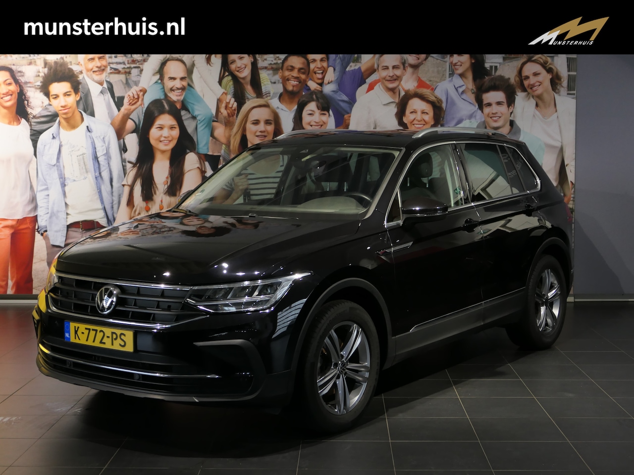 Volkswagen Tiguan - 1.5 TSI Life Business *Afneembare trekhaak!* - Stuur en stoelverwarming, cruise, elektrisc - AutoWereld.nl