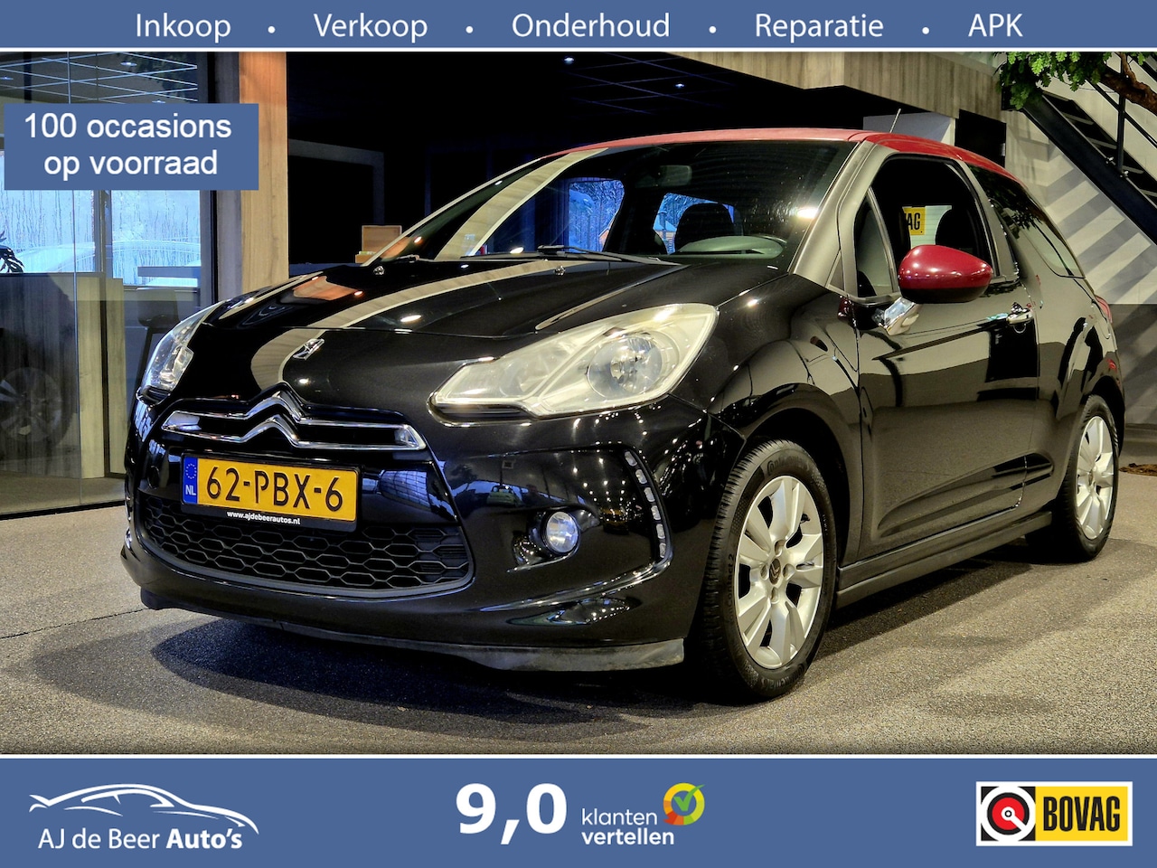 Citroën DS3 - 1.4 Chic Airco | Cruise | HiFi | LED - AutoWereld.nl