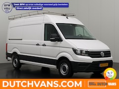 Volkswagen Crafter - 2.0TDI L3H3 Imperiaal | Trekhaak | Werkplaats | Navigatie | Airco | Cruise | 3-Persoons |