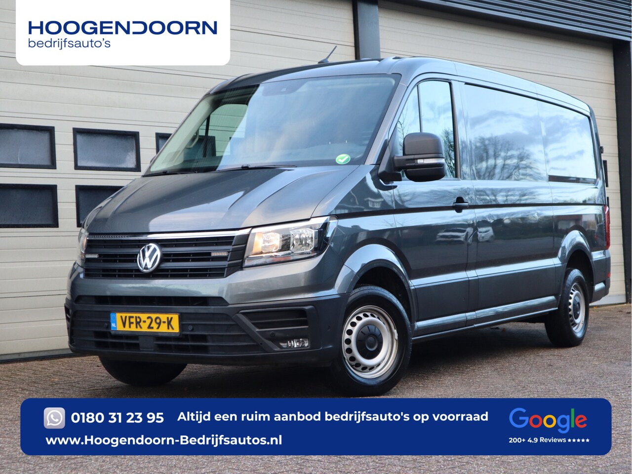 Volkswagen Crafter - 30 2.0 TDI 141pk Euro 6 L2H1 - Navi - 3t KG Trekhaak - Cruise - AutoWereld.nl