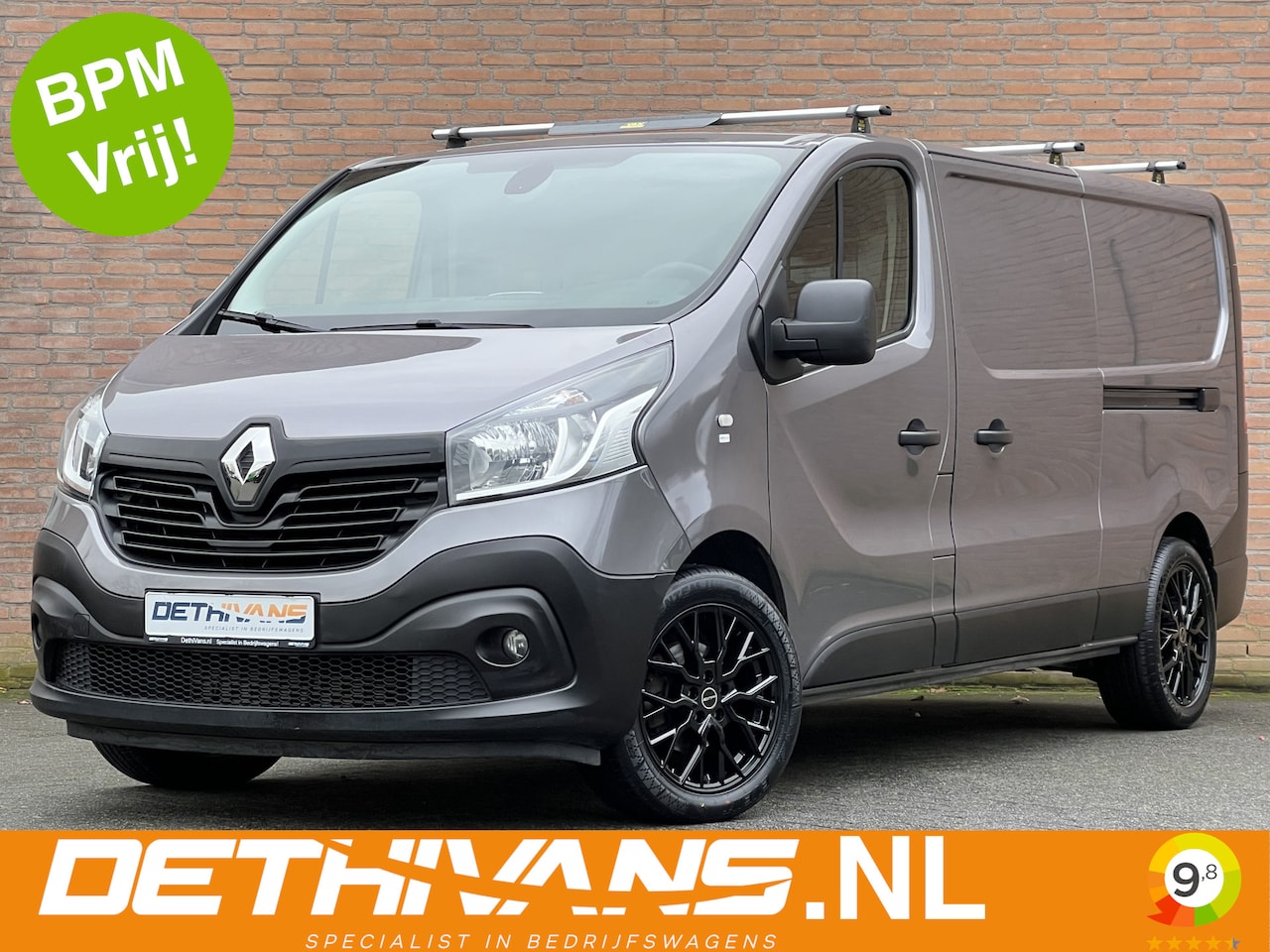Renault Trafic - 1.6dCi 125PK Lang / Black Edition / 2x Schuifdeur / Camera / Navigatie - AutoWereld.nl