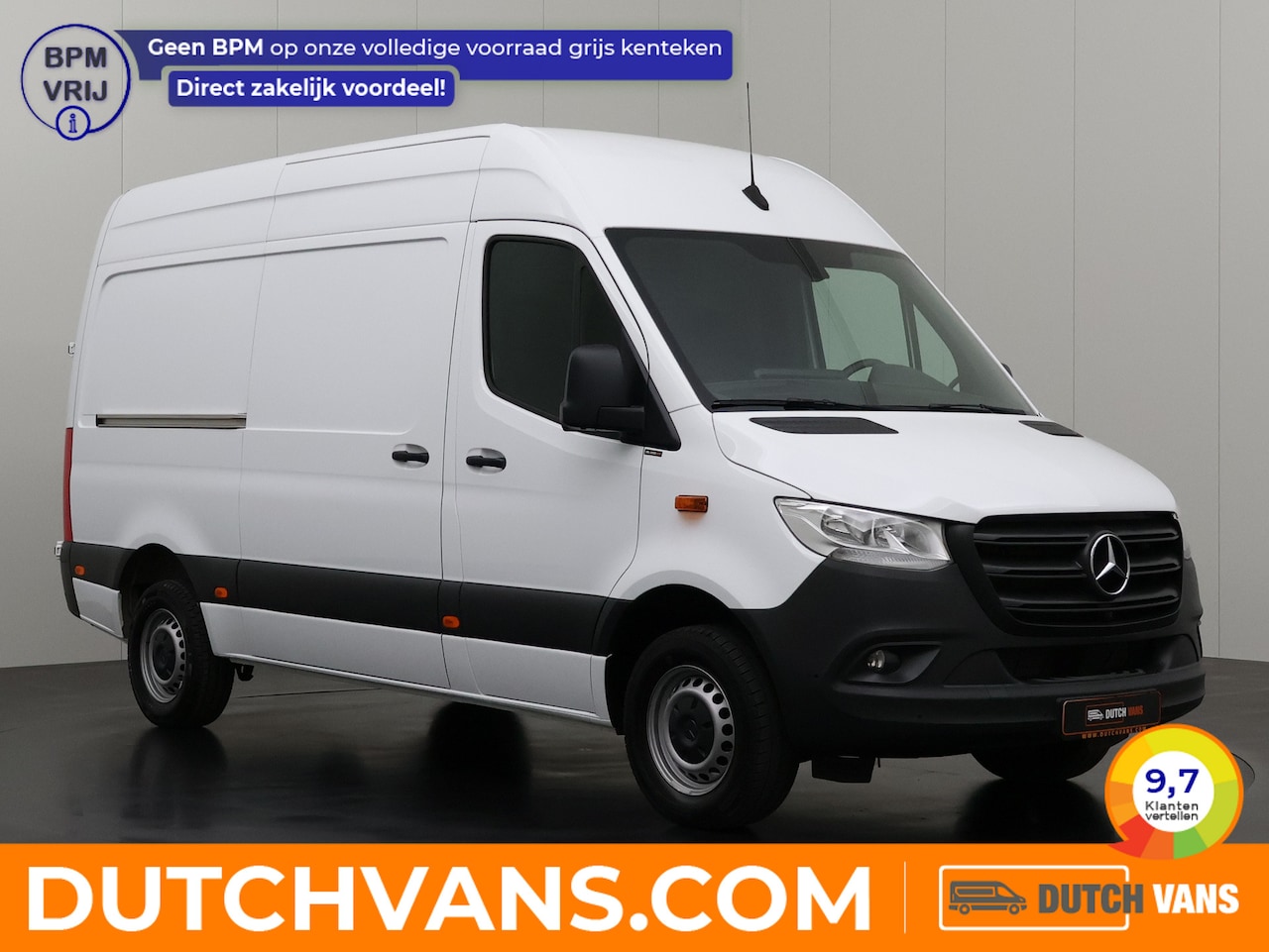 Mercedes-Benz Sprinter - 317CDi L2H2 | 14000 Kmst !! | Navigatie | 360 Camera | Airco | Cruise | Betimmering | 3-Pe - AutoWereld.nl