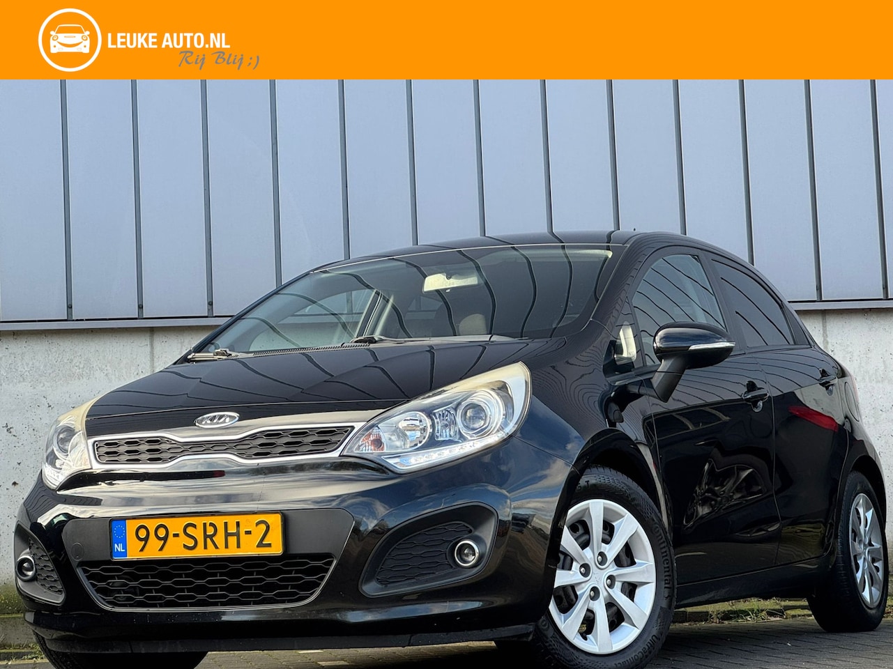 Kia Rio - 1.2 CVVT 86PK 5-Deurs Plus Pack Airco Cruise LED - AutoWereld.nl