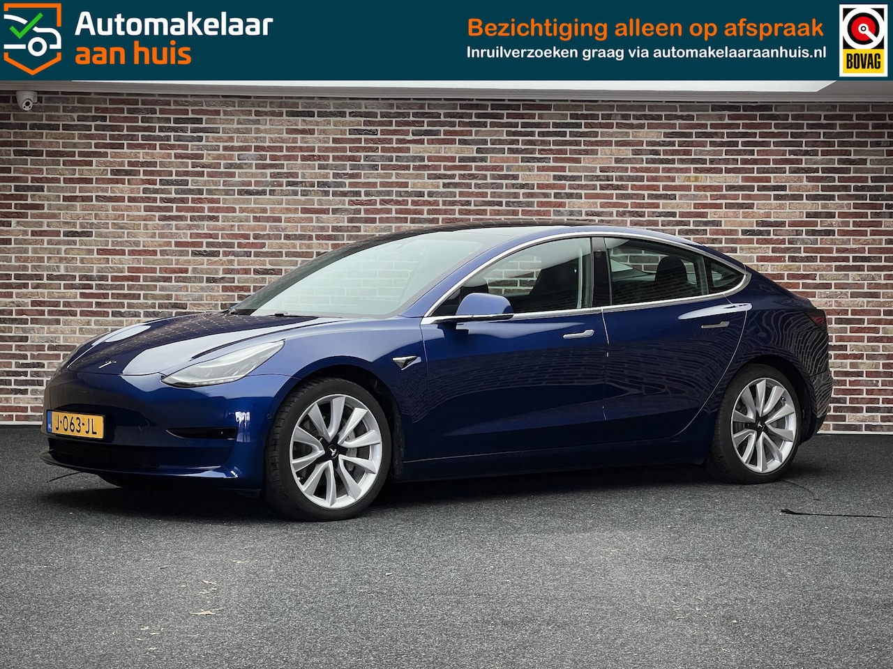 Tesla Model 3 - Standard RWD Plus 60 kWh DAK LEDER - AutoWereld.nl