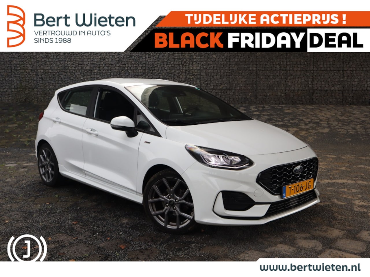 Ford Fiesta - 1.0 EcoB.Hy. ST-Line | Geen import | Cruise | Airco | Bluetooth - AutoWereld.nl