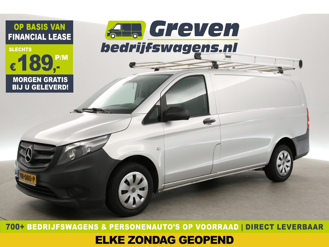 Mercedes-Benz Vito - CDI Lang | Airco | Cruise | Trekh. | Imperiaal | Navigatie | Parkeersens. - AutoWereld.nl