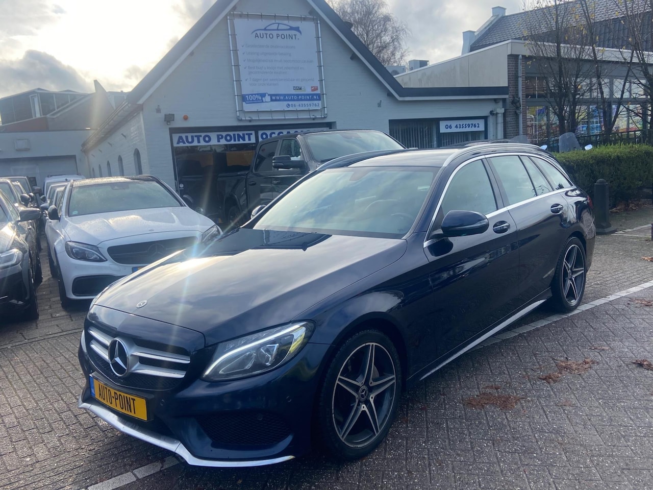 Mercedes-Benz C-klasse Estate - 180CDI AUT9/NAVI/CRUIS/AMG-STYLE/LANE/CAMERA - AutoWereld.nl