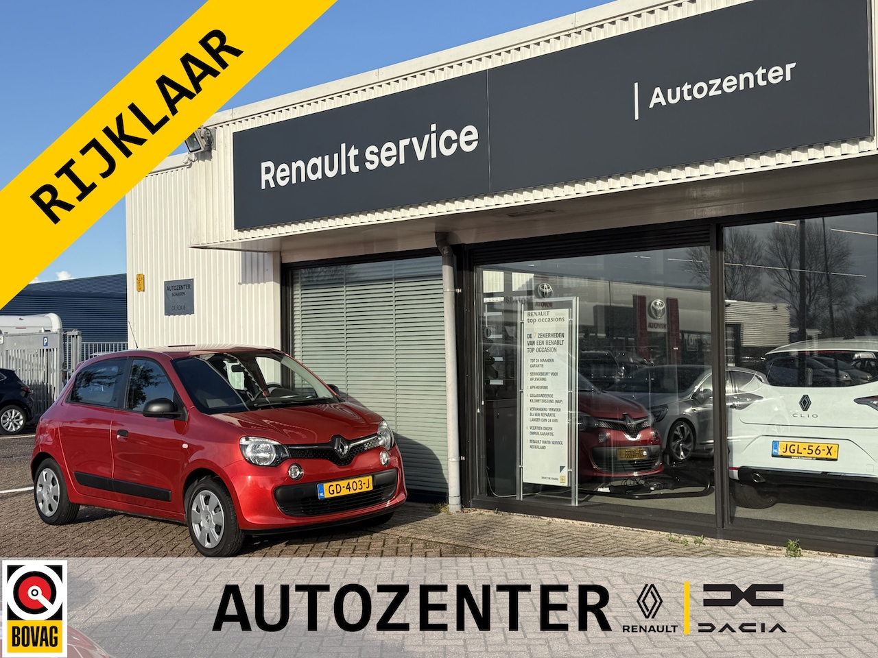 Renault Twingo - 1.0 SCe 70 Authentique | airco | cruise control | R&Go navigatie | tijdelijk gratis Top Af - AutoWereld.nl