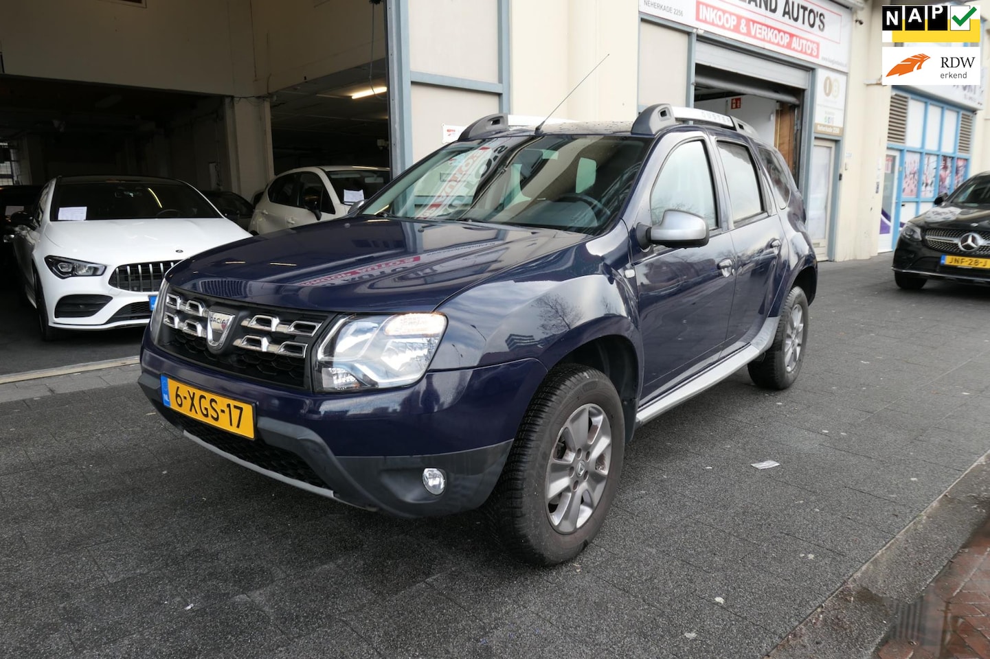 Dacia Duster - 1.2 TCe 4x2 Prestige Apk/Airco/Cruise/Navi/NAp/Boekjes - AutoWereld.nl