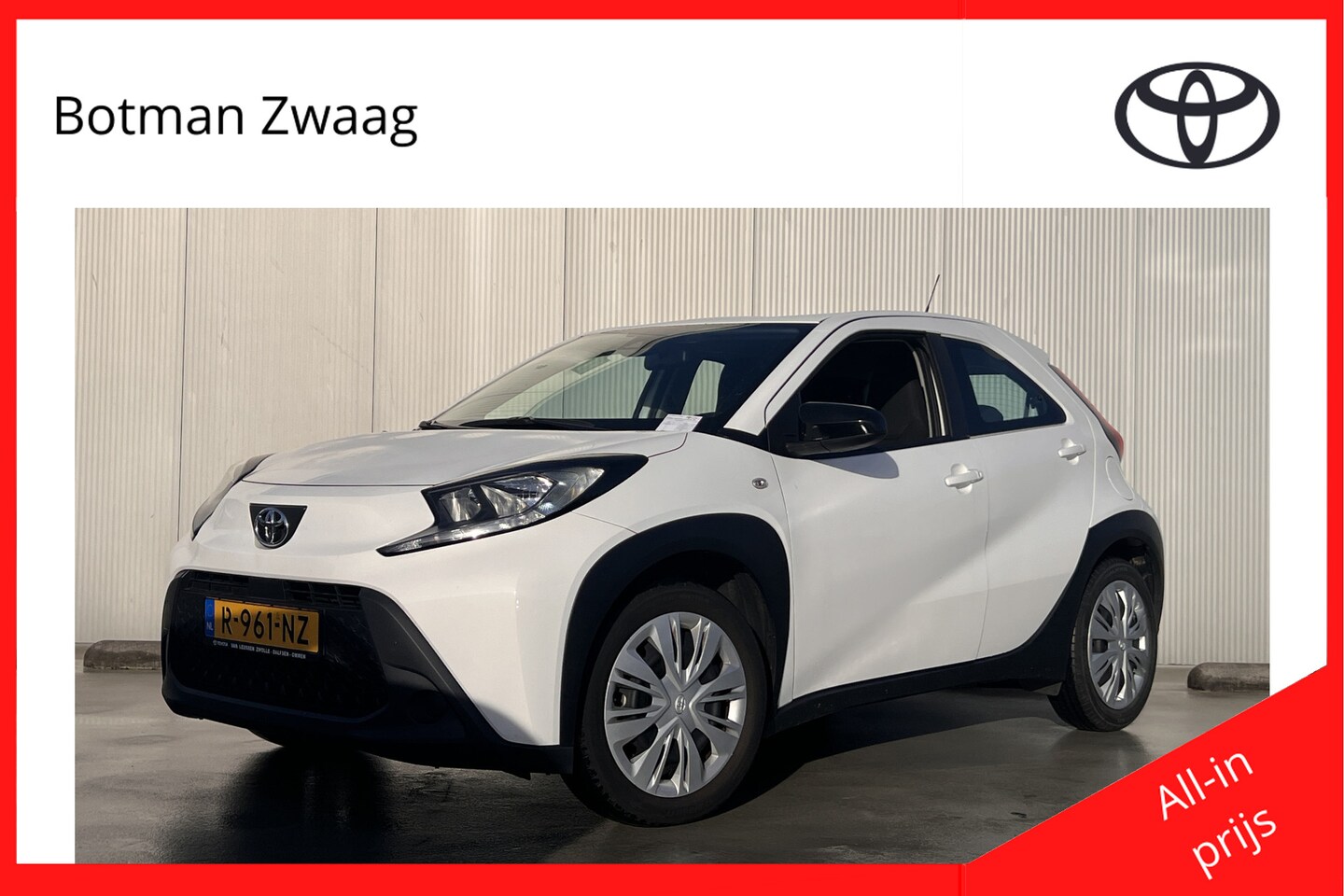 Toyota Aygo X - 1.0 VVT-i S-CVT Play Automaat | Apple Carplay/Android Auto | Cruise control adaptief - AutoWereld.nl