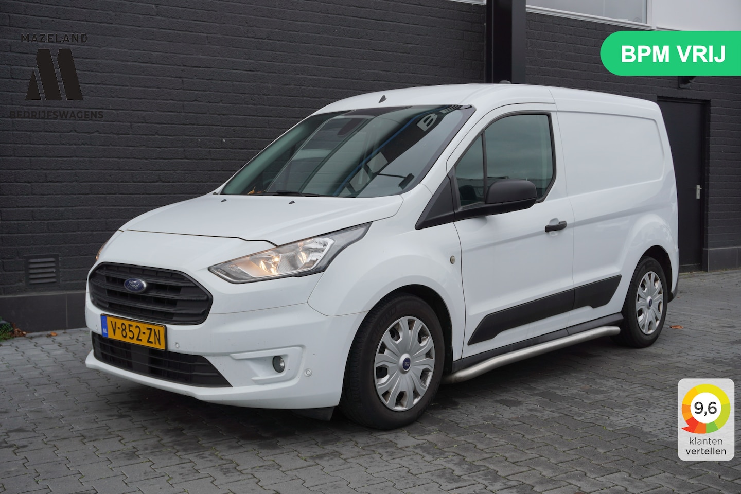 Ford Transit Connect - 1.5 EcoBlue 100PK Automaat EURO 6 - Airco - Navi - Cruise - Camera - €11.950,- Excl. - AutoWereld.nl