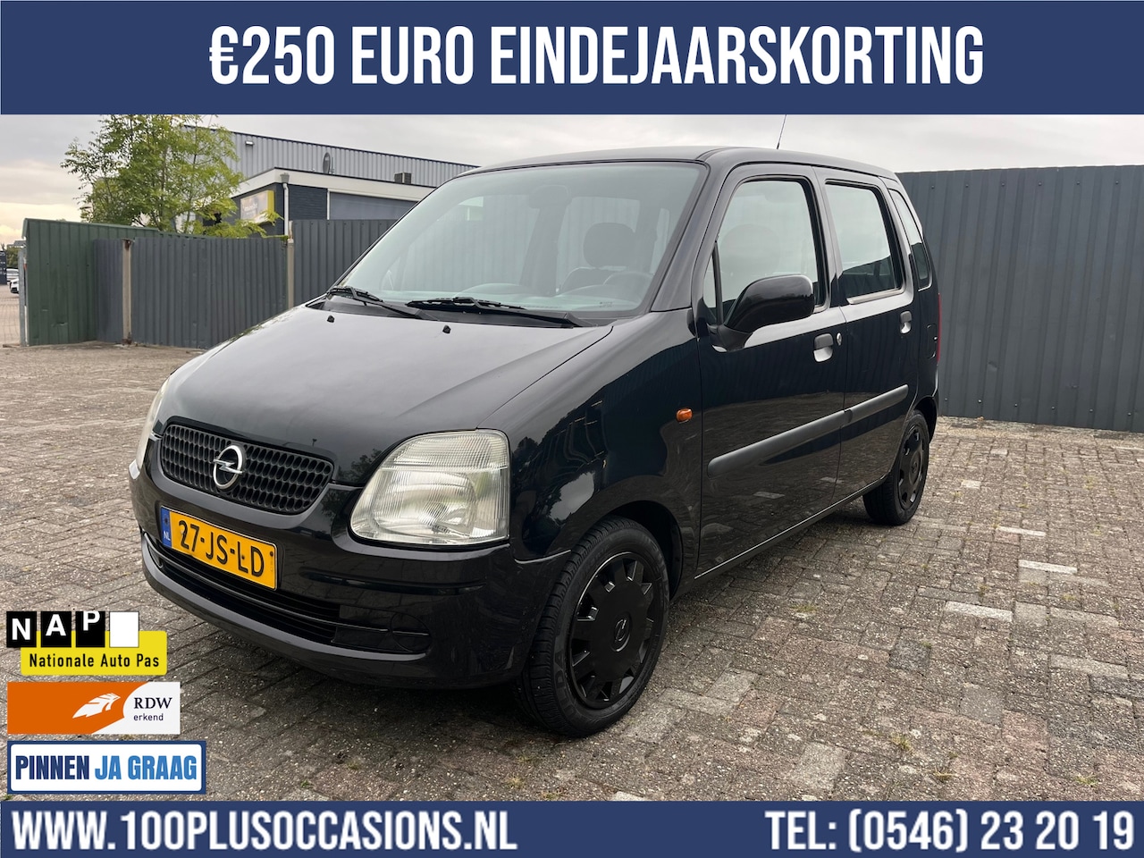 Opel Agila - 1.2-16V Comfort INRUILKOOPJE - AutoWereld.nl