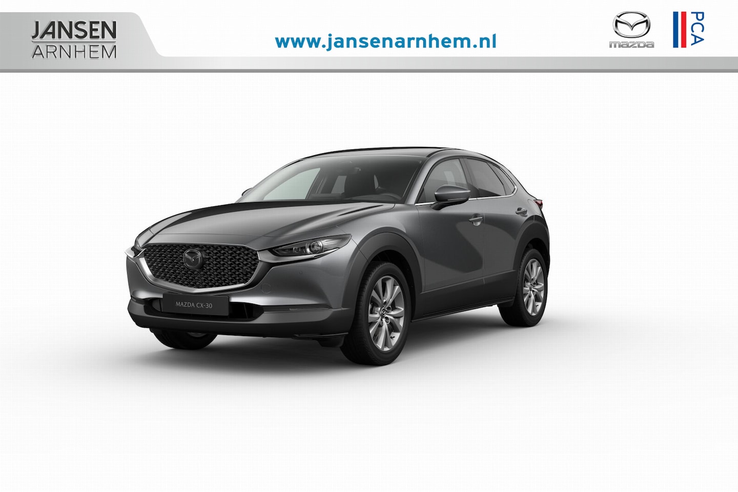 Mazda CX-30 - Exclusive-Line Business Edition | 18-inch lichtmetalen velgen, Silver | 360° View Monitor - AutoWereld.nl