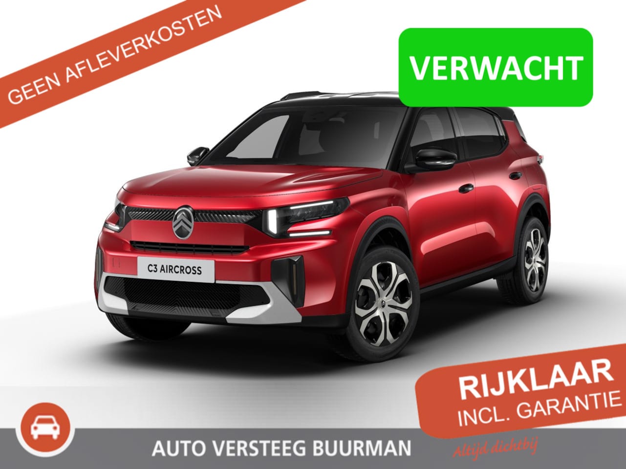 Citroën C3 Aircross - 1.2 T S&S You + Pack Plus Apple Carplay/Android, Achteruitrijcamera - AutoWereld.nl